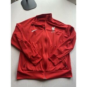 Nike Liverpool FC Dri-FIT Slim Fit Track Jacket Men's Medium Red FD7681-657 LFC